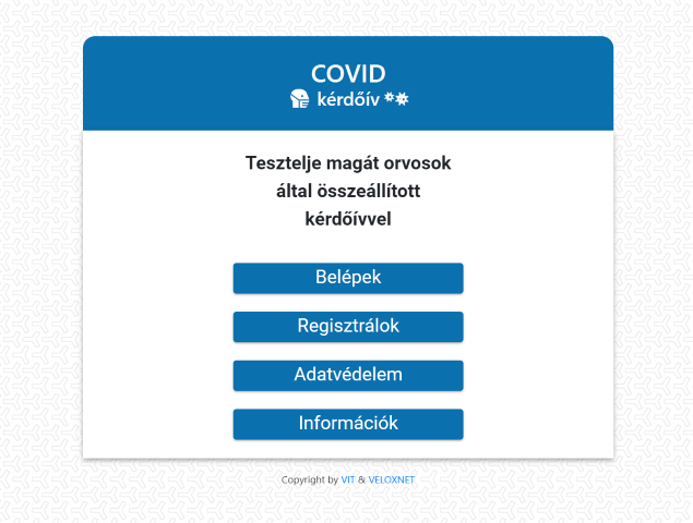 covid kezdőoldal